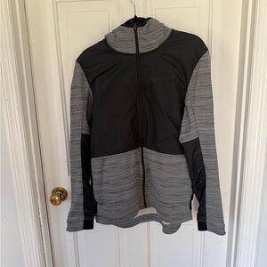 Nike Black and Gray Women's Jacket